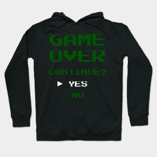 Funny Retro Game Over Video Game Hoodie